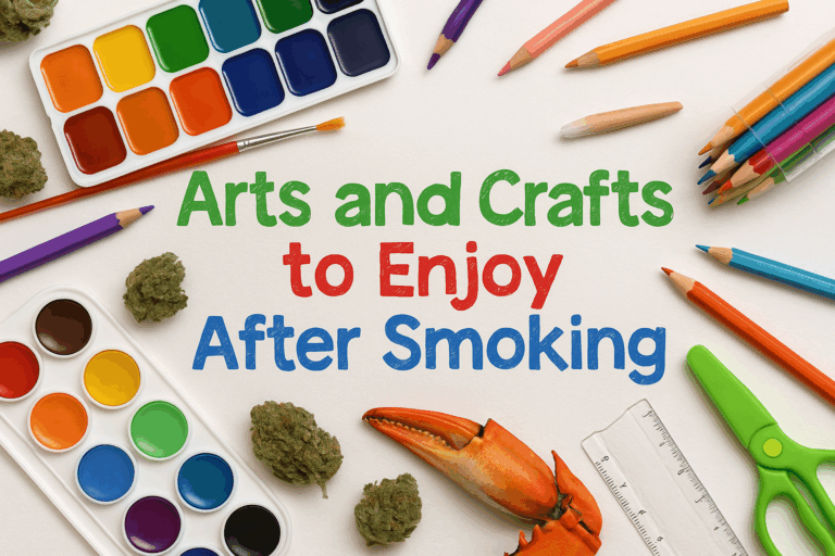 5 Arts and Crafts to Enjoy After Smoking — Chill, Create, and Relax